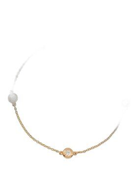 Tiffany & Co by the Yard Diamond Bracelet 18k PG